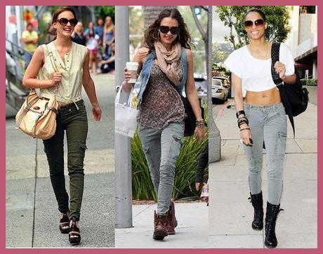 celebrities pantalon cargo3  PANTALÓN a la cadera o a la cintura 