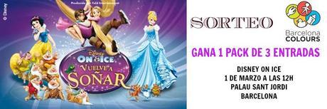 Sorteo tres entradas gratis Disney On Ice Barcelona