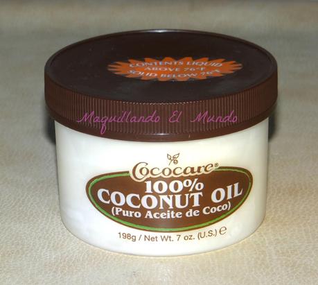 Primer pedido a iherb. Aceite de coco (cococare)