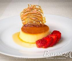 Flan de huevo con queso Mascarpone Flan de huevo con queso mascarpone de Burruezo congelados