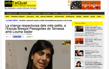 Reflexiones sobre Crianza Respetuosa y Amor Maternal en la portada del Diario Info Tal Qual