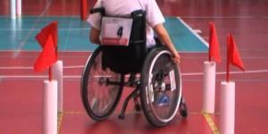 Campeonato Autonómico de eslálom en silla de ruedas en Alcoy