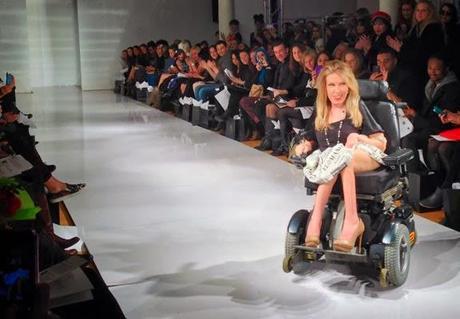 Danielle Sheypuk, Primera modelo en silla de ruedas en la Semana de la Moda de New York