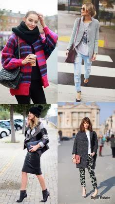STREET STYLE; COLOR COATS.-
