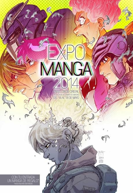 Aquí está el cartel oficial de Expomanga 2014