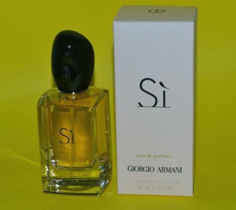 Perfume Si! de Armani.