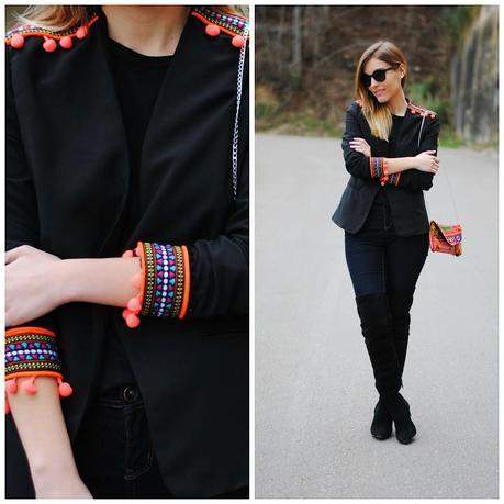 Ethnic jacket.