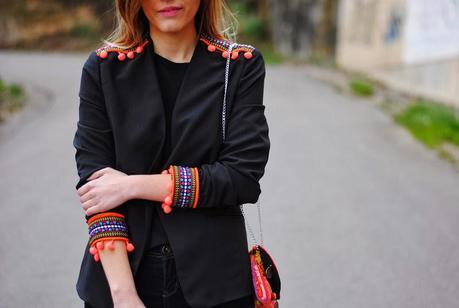 Ethnic jacket.