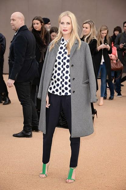 Burberry Prorsum Front Row RTW FW 2014