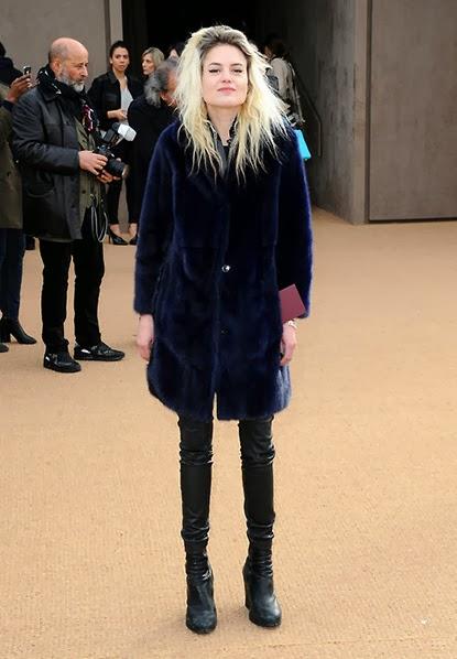 Burberry Prorsum Front Row RTW FW 2014