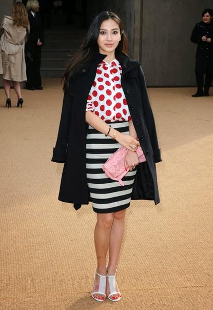 Burberry Prorsum Front Row RTW FW 2014