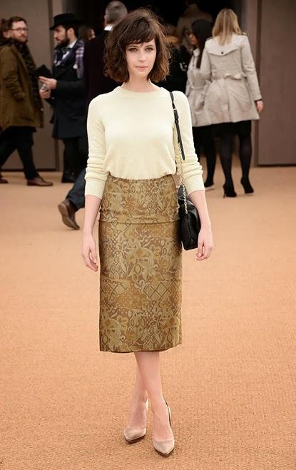 Burberry Prorsum Front Row RTW FW 2014