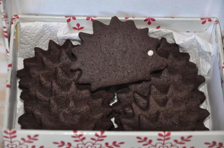 Erizos De Chocolate Y Vainilla