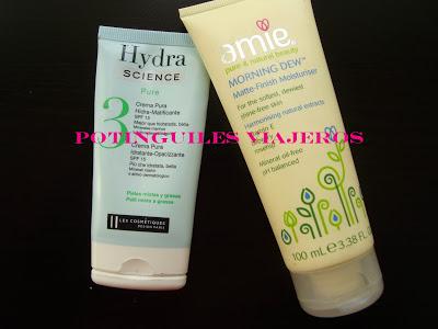 Matificando el rostro: Crema pura hidra-matificante vs. Morning dew