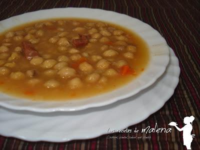 Potaje de garbanzos