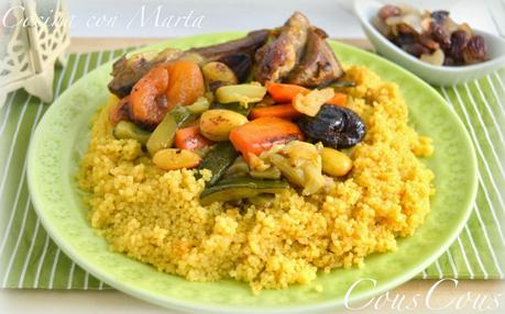 Cous cous marroquí, fácil y casero