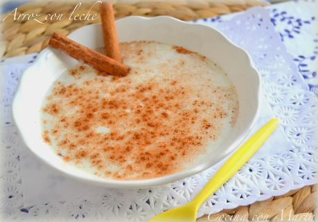 Arroz con leche casero. Con y sin Thermomix.