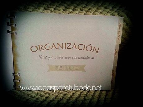 Agendas Boda. Imprescindible para Organizar Vuestro Día Especial
