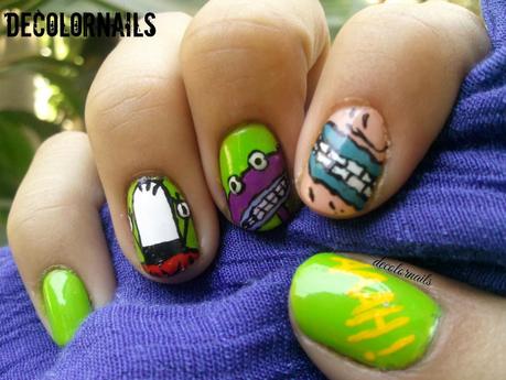 30 semanas 30 Nail Arts/ SERIE ANIMADA