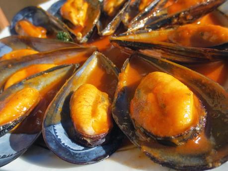 Mejillones en salsa