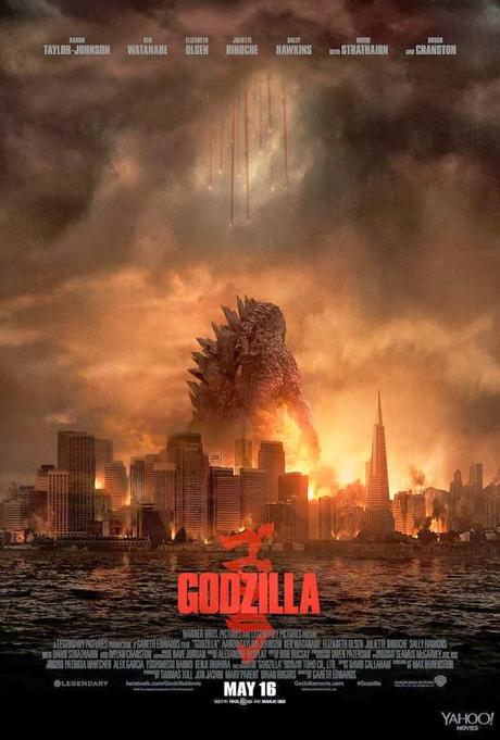 Increible nuevo poster de Godzilla! más grande y aterrador que nunca!