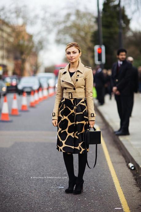 LONDON FW STREET STYLE