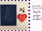 DIY: cuadro mensaje