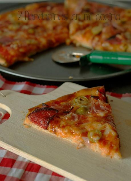 Pizza casera con productos #calidadLIDL
