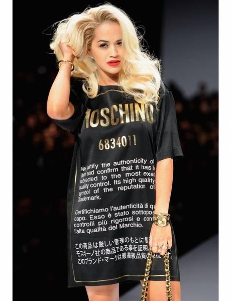 Mucho humor en el desfile de Moschino