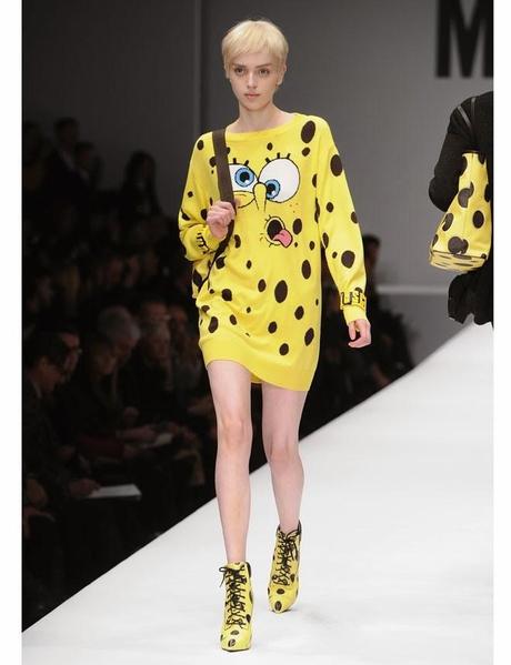 Mucho humor en el desfile de Moschino