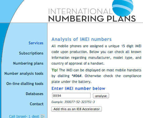 descubrir IMEI Cómo saber si el IMEI de un móvil ha sido reportado como robado