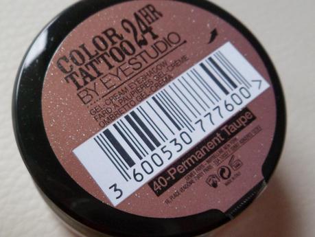 BÁSICO: Maybelline Color Tatoo Permanent Taupe