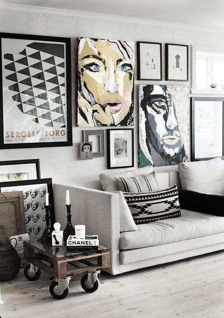 Decorar con arte (literalmente)