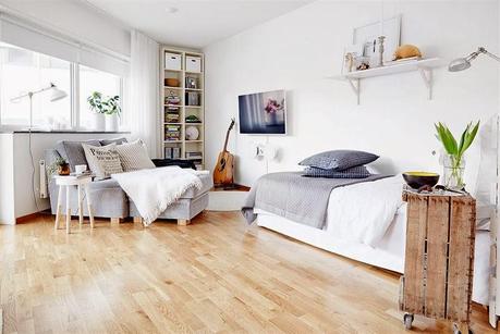 UN PEQUEÑO APARTAMENTO CON MUCHA LUZ Y BUENAS IDEAS