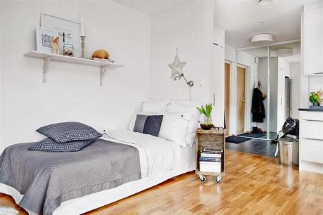 UN PEQUEÑO APARTAMENTO CON MUCHA LUZ Y BUENAS IDEAS