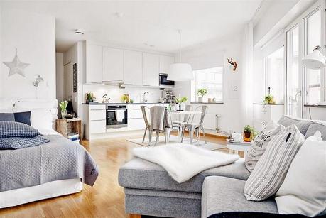 UN PEQUEÑO APARTAMENTO CON MUCHA LUZ Y BUENAS IDEAS