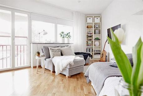 UN PEQUEÑO APARTAMENTO CON MUCHA LUZ Y BUENAS IDEAS