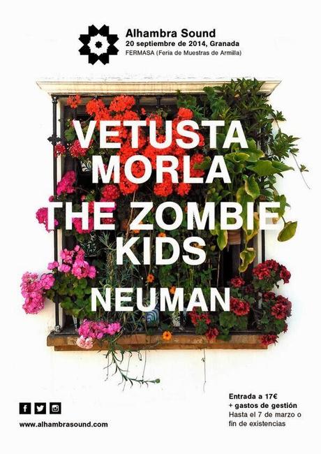 Alhambra Sound 2014 Confirma a Neuman, Vetusta Morla y The Zombie Kids