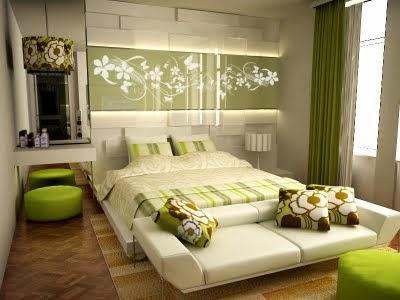 DECORATIVE BEDROOM AND RELAXATION FENG SHUI