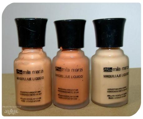 Review: Mila Marzi bases líquidas