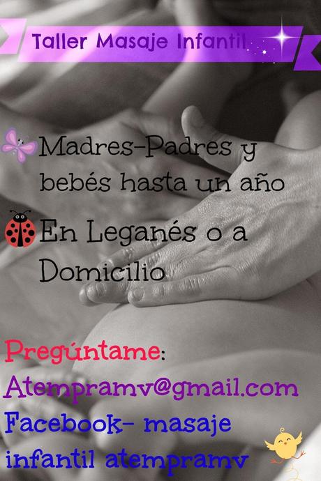 Taller masaje Infantil........Hemos vuelto!