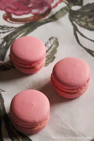 Macarons de frambuesa, por fin