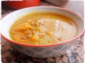 Lentejas curry leche coco