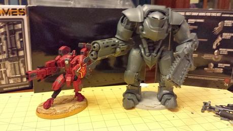 Cocktail de bipodes:Hellbrutes,Knights y Levathans(GW y DFG)