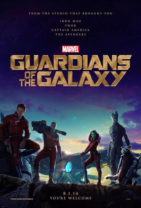 Primer Poster De Guardians Of The Galaxy