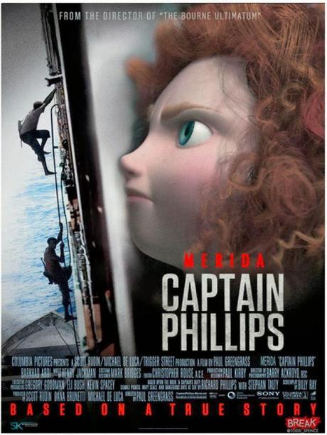 Los carteles de las nominadas a los Oscars con personajes de Pixar