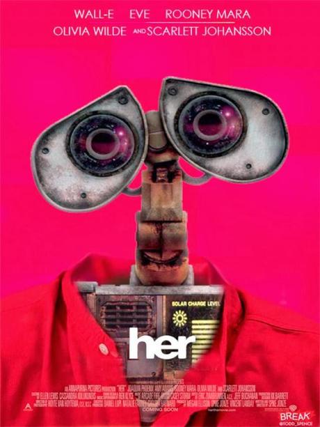 Los carteles de las nominadas a los Oscars con personajes de Pixar