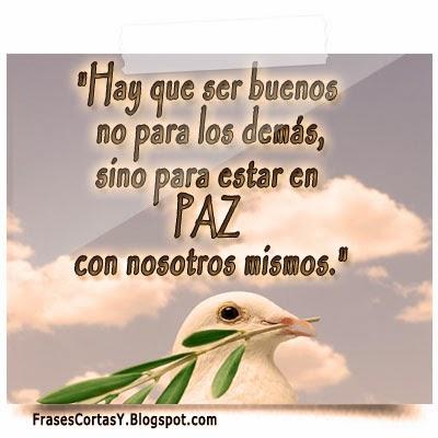 Frases La paz