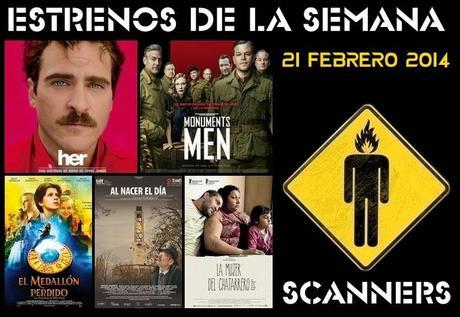 Estrenos de la Semana 21 de Febrero de 2014 por el Podcast Scanners