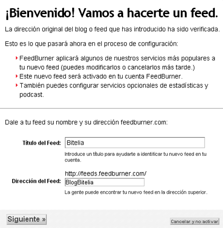 FeedBurner: como añadir entradas de un blog a tu web, sin plugins y en una línea de código.